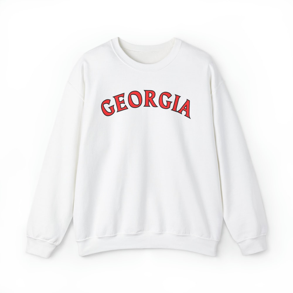 Georgia Comfort+ Premium Crewneck Sweatshirt, vintage, retro, men, women, cozy, comfy.jpg