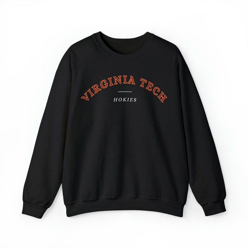 Hokies Comfort+ Premium Crewneck Sweatshirt, vintage, retro, men, women, cozy, comfy, gift.jpg