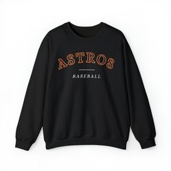 houston astros comfort premium crewneck sweatshirt, vintage, retro, men, women, cozy, comfy