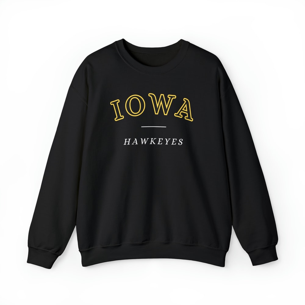 Iowa Comfort+ Premium Crewneck Sweatshirt, vintage, retro, men, women, cozy, comfy.jpg