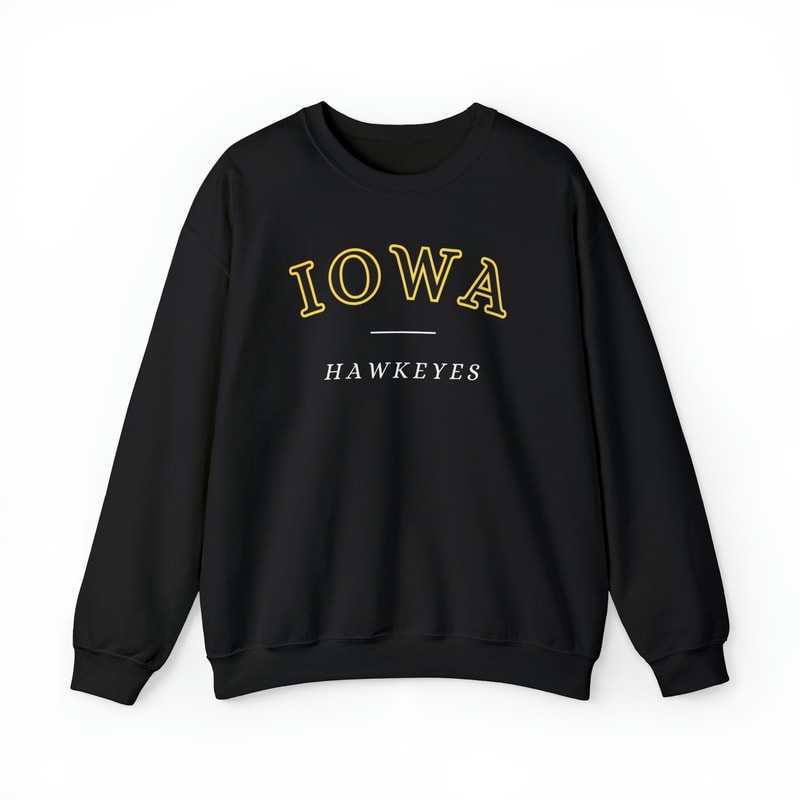 Iowa Comfort+ Premium Crewneck Sweatshirt, vintage, retro, men, women, cozy, comfy.jpg