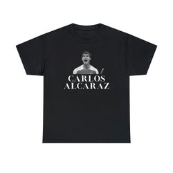 new carlos alcarez goat shirt, tennis, major champion, legend