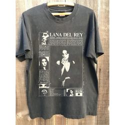 lana del rey album t shirt, lana del rey music rock retro , lana del rey vintage shirt gifts for lana del rey fans,  gif