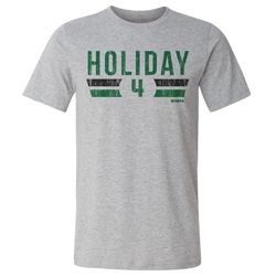 jrue holiday men's cotton t-shirt - boston basketball jrue holiday boston font