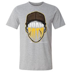 juan soto men's cotton t-shirt - san diego baseball juan soto san diego player silhouette wht