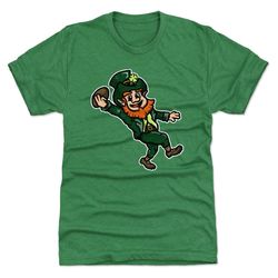 st. patrick's day leprechaun men's premium t-shirt - st. patrick's day seasonal leprechaun odell catch wht
