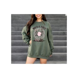 wild and free sweatshirt, wild and free shirt, western shirt, country music shirt, dancing skeleton shirt, rodeo shirt,