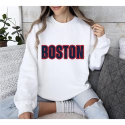 boston vintage sweatshirt red sox sweatshirt red sox baseball boston shirt boston red sox shirt gifts for him fenway swe