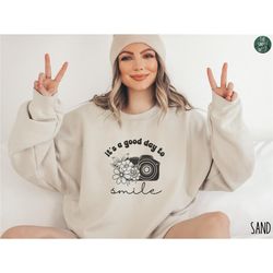 camera sweatshirt | photographer crewneck | gift for photographer | photography shirt | professional photographer gift |