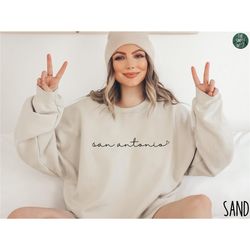 san antonio sweatshirt | womens san antonio crewneck | cute san antonio gift | texas sweatshirt | texas gift | san anton