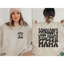 soccer mom sweatshirt | retro soccer mom gift | soccer mama crewneck | soccer sweatshirt | gift for soccer mom | soccer