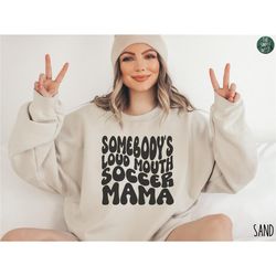 soccer mom sweatshirt | soccer mom gift | retro soccer mama crewneck | soccer sweatshirt | gift for soccer mom | soccer