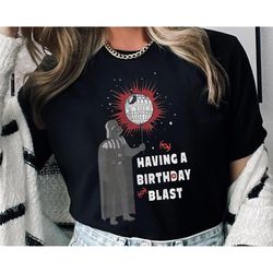 retro star wars birthday party shirt | funny darth vader tshirt | star wars balloon tee | walt disney world disneyland t