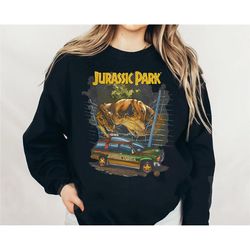 vintage jurassic park sweatshirt | retro t-rex dinosaur t-shirt | jurassic park dinosaur tee | universal shirt