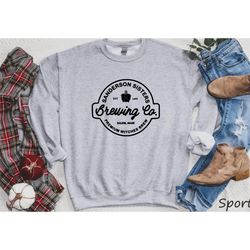 hocus pocus sweater, halloween sweaters, sanderson sisters brewing co sweatshirt, halloween sweatshirt women, cute witch