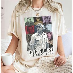 vintage jeff probst the eras tour sweatshirt, jeff probst presenter homage shirt, television presenter tee, tv producer
