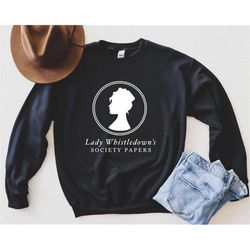 bridgerton sweatshirt | lady whistledown's society paper sweatshirt | lady whistledown sweatshirt | bridgerton crewneck