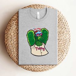 in my philthy philadelphia phillies phanatic mascot shirt