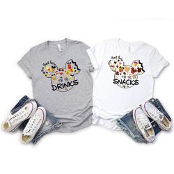i'm just here for the snacks, i am just here for the drinks, disney snack shirt, disney food beer shirts, disneyland shi