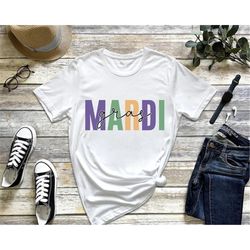 mardi gras t-shirt, mardi gras celebration shirt, fat tuesday gift shirt, funny carnival tee, festival shirt, purple gre