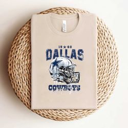 Retro Helmet Dallas Cowboys Shirt