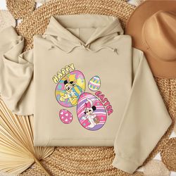 disney happy easter eggs mickey minnie shirt