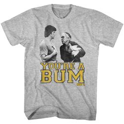 rocky you're a bum movie shirt