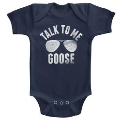 talk to me goose top gun infant bodysuit