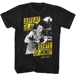 bruce lee defeat is a state of mind movie shirt