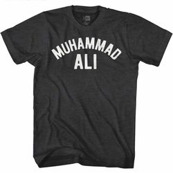 muhammad ali ali black heather adult t-shirt