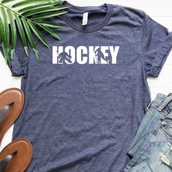 hockey t-shirt, hockey tee, ice hockey shirt, hockey player shirt, hockey gifts, hockey coach shirt, love hockey shirt,