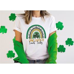 one lucky lunch lady st. pattys shirt, st. patricks day rainbow shirt, irish lunch lady shirt, lucky green lunch lady sh