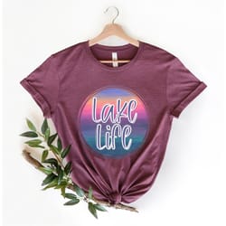 lake life shirt, camp lover shirt, funny camping gifts, nature lover shirt, rv camper shirt, glamping shirt, cute glampe