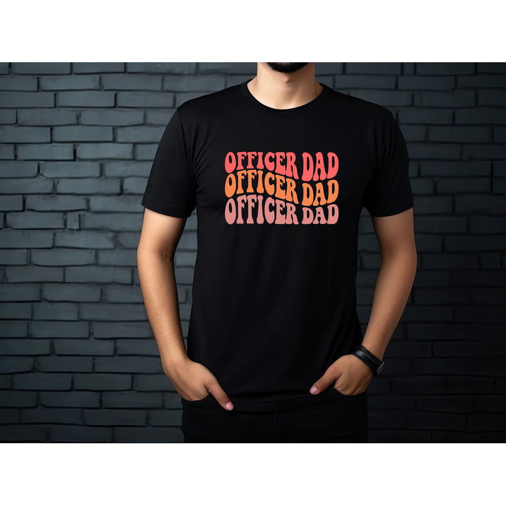 Officer dad ,professional dad shirt father's day gift,gift for dad,father's day shirt,gift to my father,funny dad gift.jpg