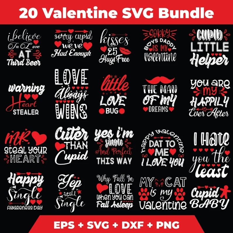 Valentine Cat Svg Bundle Cat Svg Kitten Svg Valentine Svg Crazy Cat Paw Svg Cat Lover Valentine Svg Cats Svg Cut File Cr 0