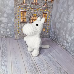 Crochet Moomin Troll Interior Amigurumi Toy