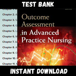 All Chapters Outcome Assessment in Advanced Practice Nursing 5th Edition Kleinpell Test bank