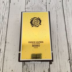 Memo Paris French Leather - 75 ml / 2.53 fl.oz Eau de Parfum NEW Sealed box, without cellophane.