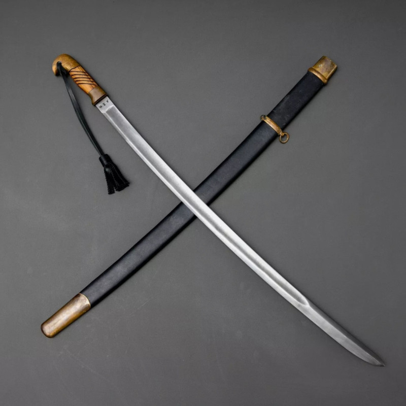 Shashka 1887 Cossack Sword Dagger Zlatoust Knife Saber Russian Empire 0