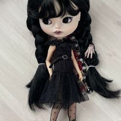 Blythe doll Wednesday