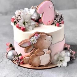 rabbit cookie cutters bunny cookie cutter valentine's day custom stamp for cake topper sugar cookies polimer clay