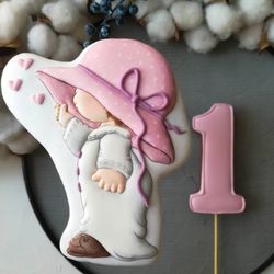 little girl cookie cutters birthday custom stamp cookie cutter for cake topper gingerbread sugar cookies polimer clay
