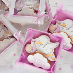 cute stork cookie cutters custom stamp cookie cutters for cake topper gingerbread decor sugar cookies 3d cookie cutter