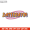 Dattebayo Embroidery Design, Naruto Embroidery, Embroidery File, Anime Embroidery, Anime shirt, Digital download.jpg