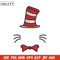 Dr Seuss Hat Embroidery Design, Dr seuss Embroidery, Embroidery File, logo shirt, Embroidery design, Digital download.jpg