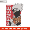 Kakashu sensei Embroidery Design, Naruto Embroidery, Embroidery File, Anime Embroidery, Anime shirt, Digital download.jpg
