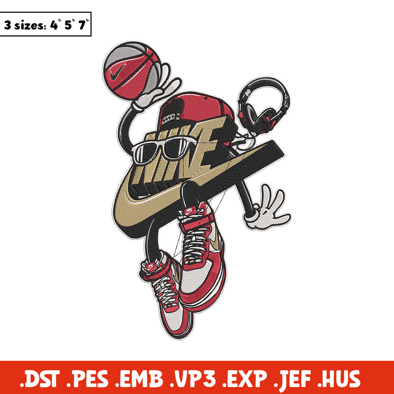 Nike Basketball Logo Embroidery Design, Nike Embroidery, Embroidery File, Anime Embroidery, Anime shirt,Digital download.jpg