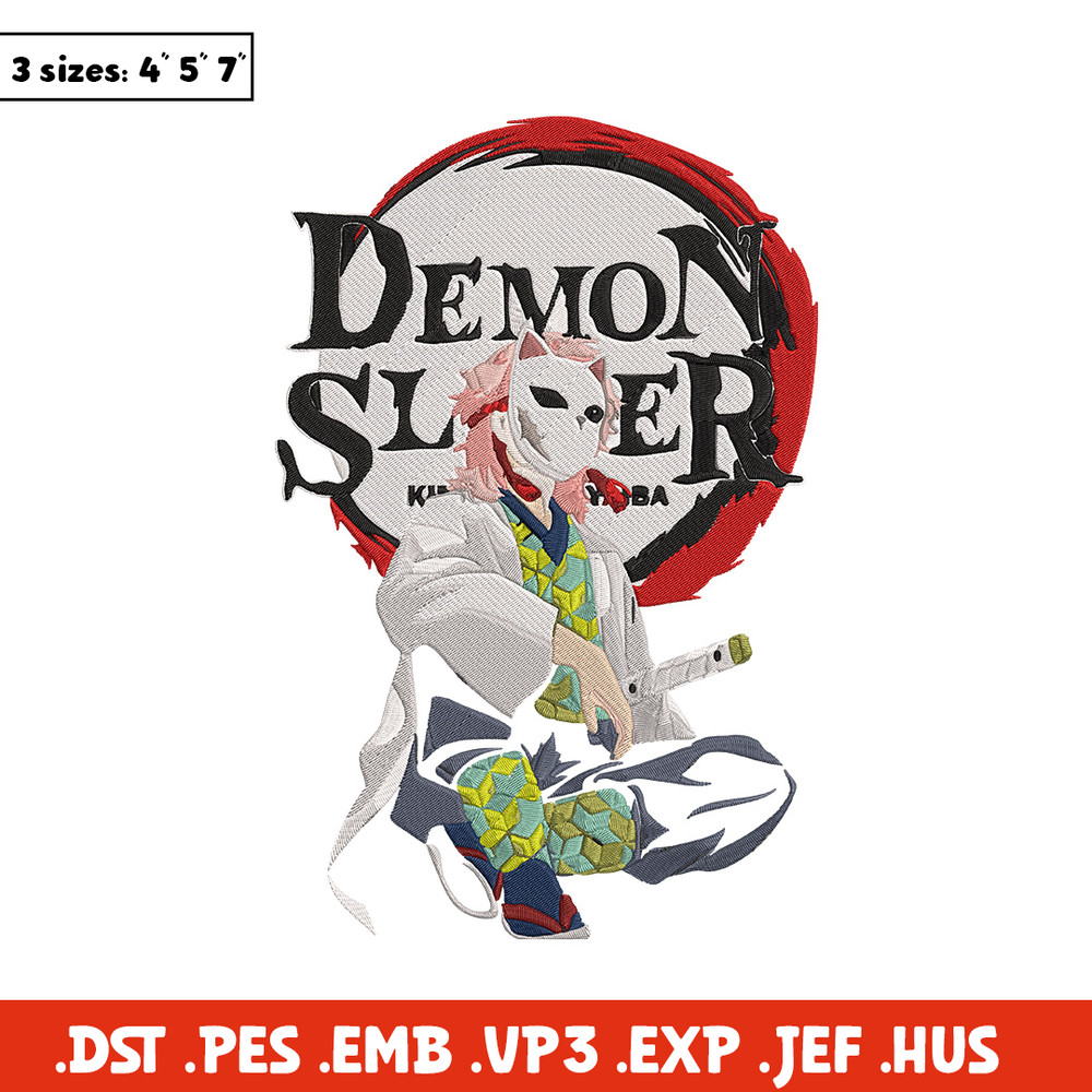Sabito Poster Embroidery Design, Demon slayer Embroidery, Embroidery File, Anime Embroidery, Digital download.jpg