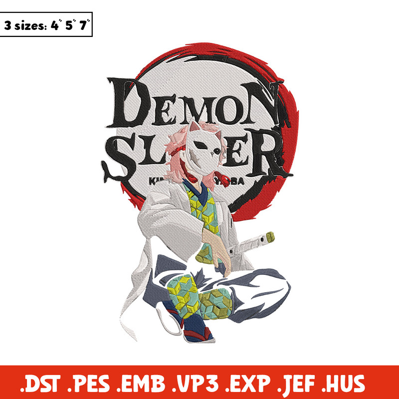 Sabito Poster Embroidery Design, Demon slayer Embroidery, Embroidery File, Anime Embroidery, Digital download.jpg