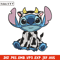 Stitch Cow Embroidery Design, Stitch Embroidery, Embroidery File, Cartoon shirt, Embroidery design, Digital download..jpg